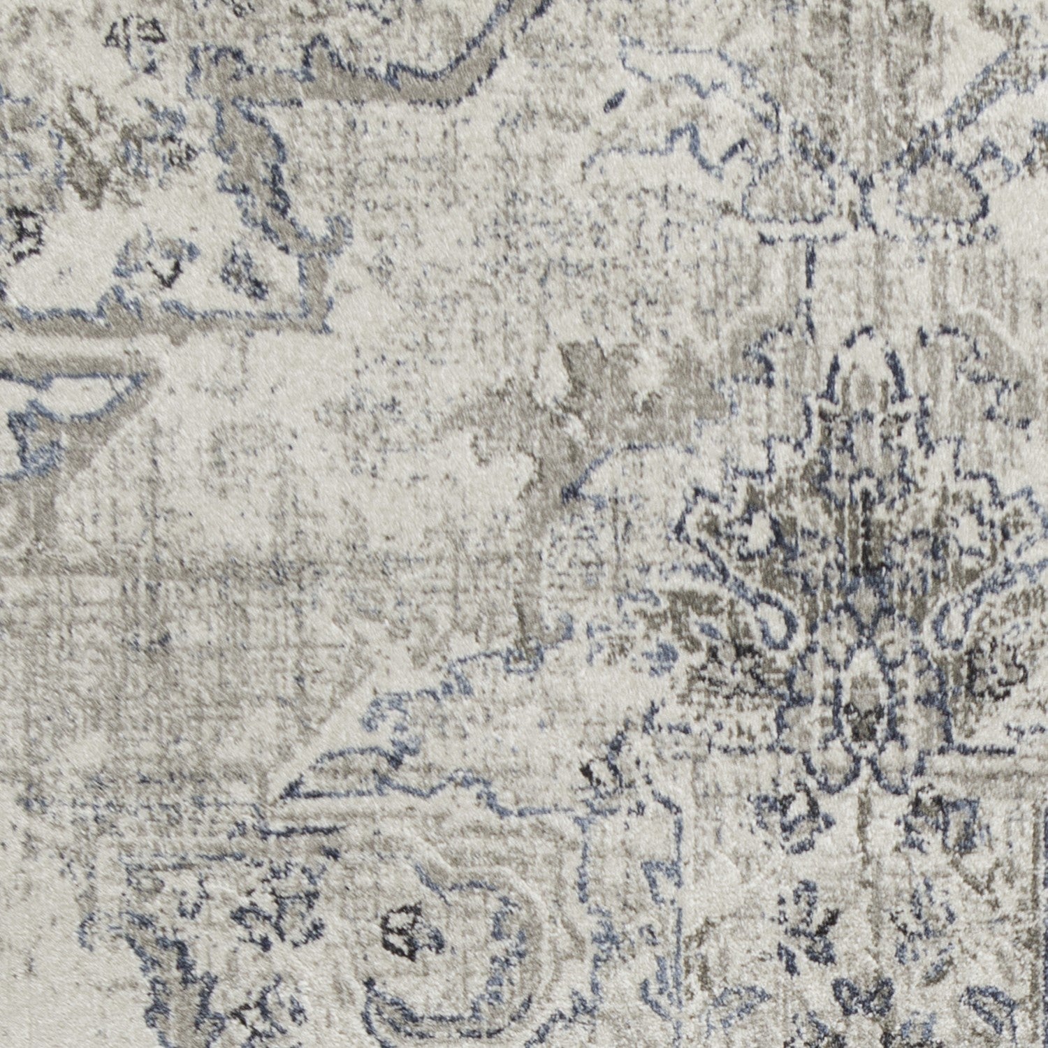 9 x 13 Polypropylene Ivory or Grey Area Rug