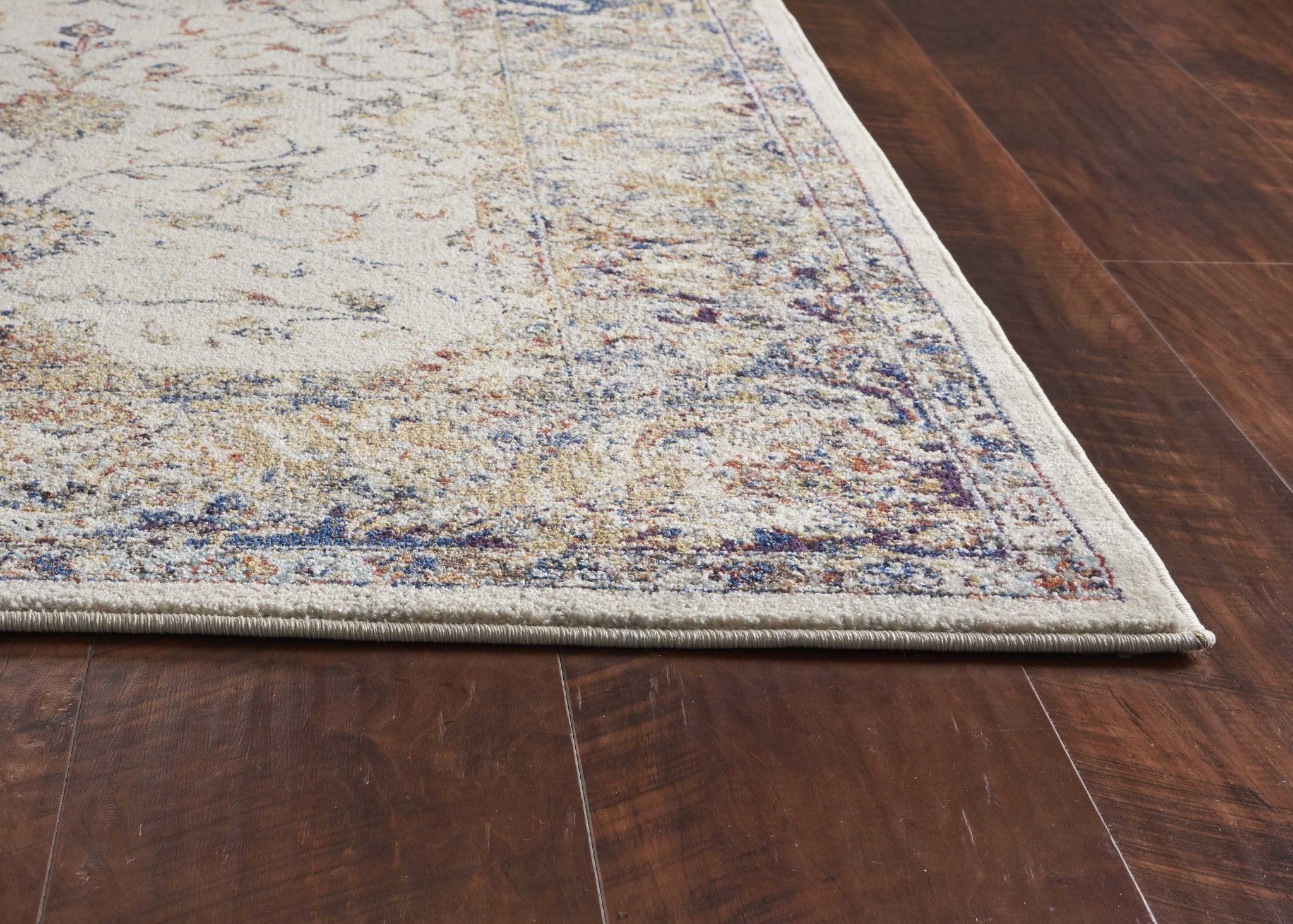 9' x 13'  Polypropylene Ivory or Navy Area Rug