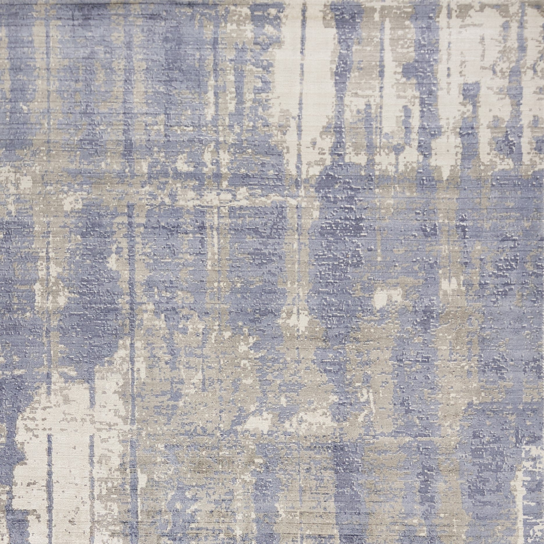 8' x 11'  Viscose Grey or  Blue Area Rug