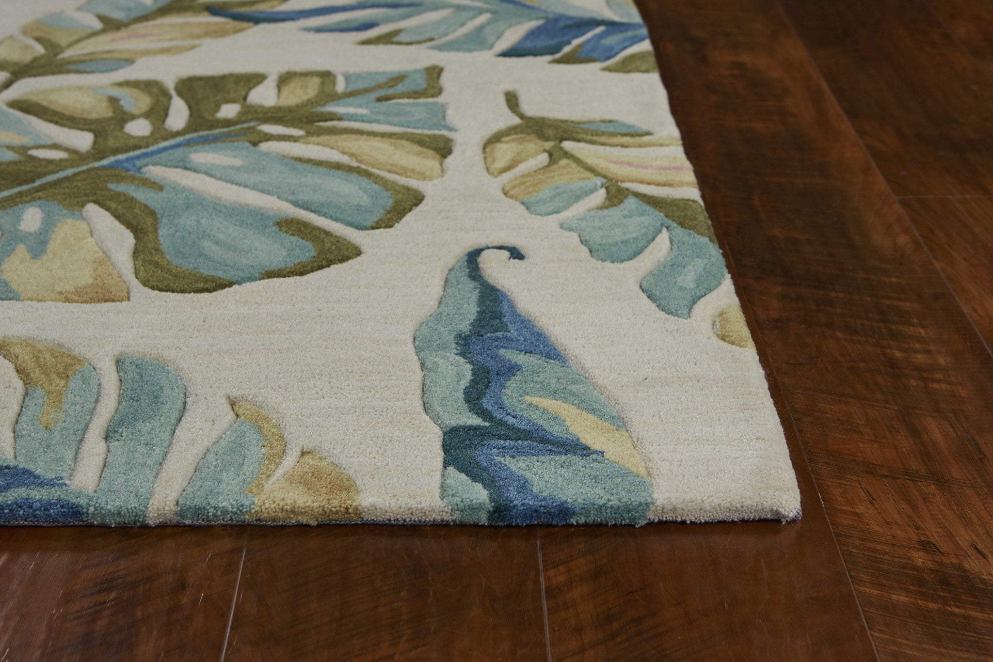 3' x 5' Polyester Ivory Area Rug