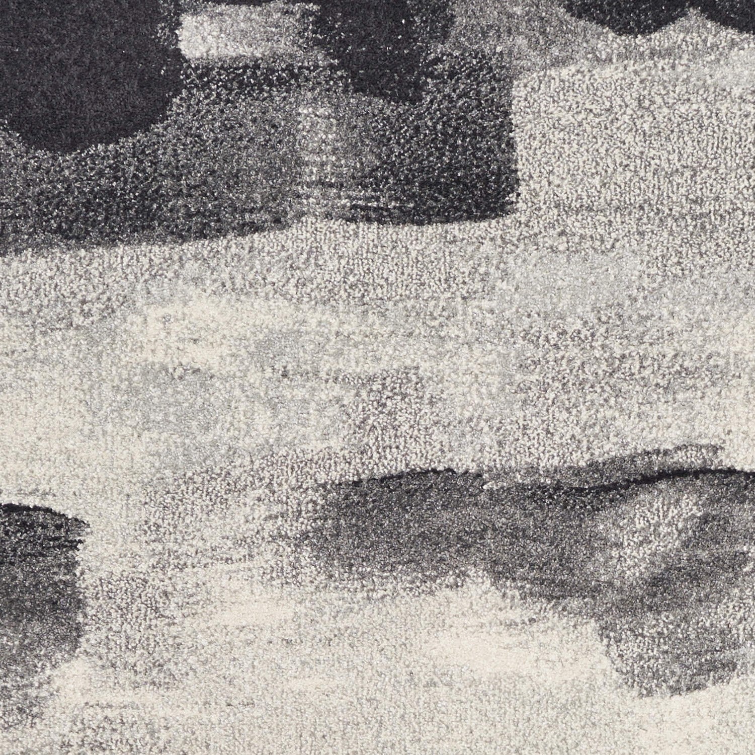 5' x 7'  Polypropylene Grey Area Rug