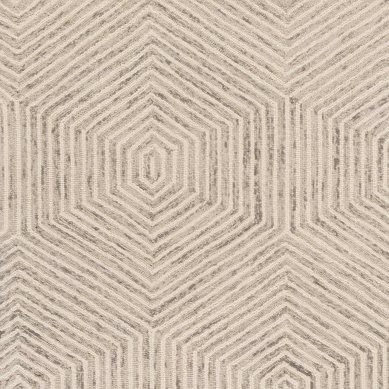 5' x 7'  Wool Ivory  Area Rug