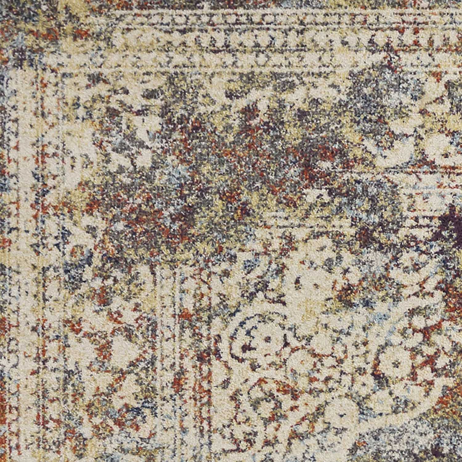 5' x 7'  Ft Polypropylene Multi Area Rug