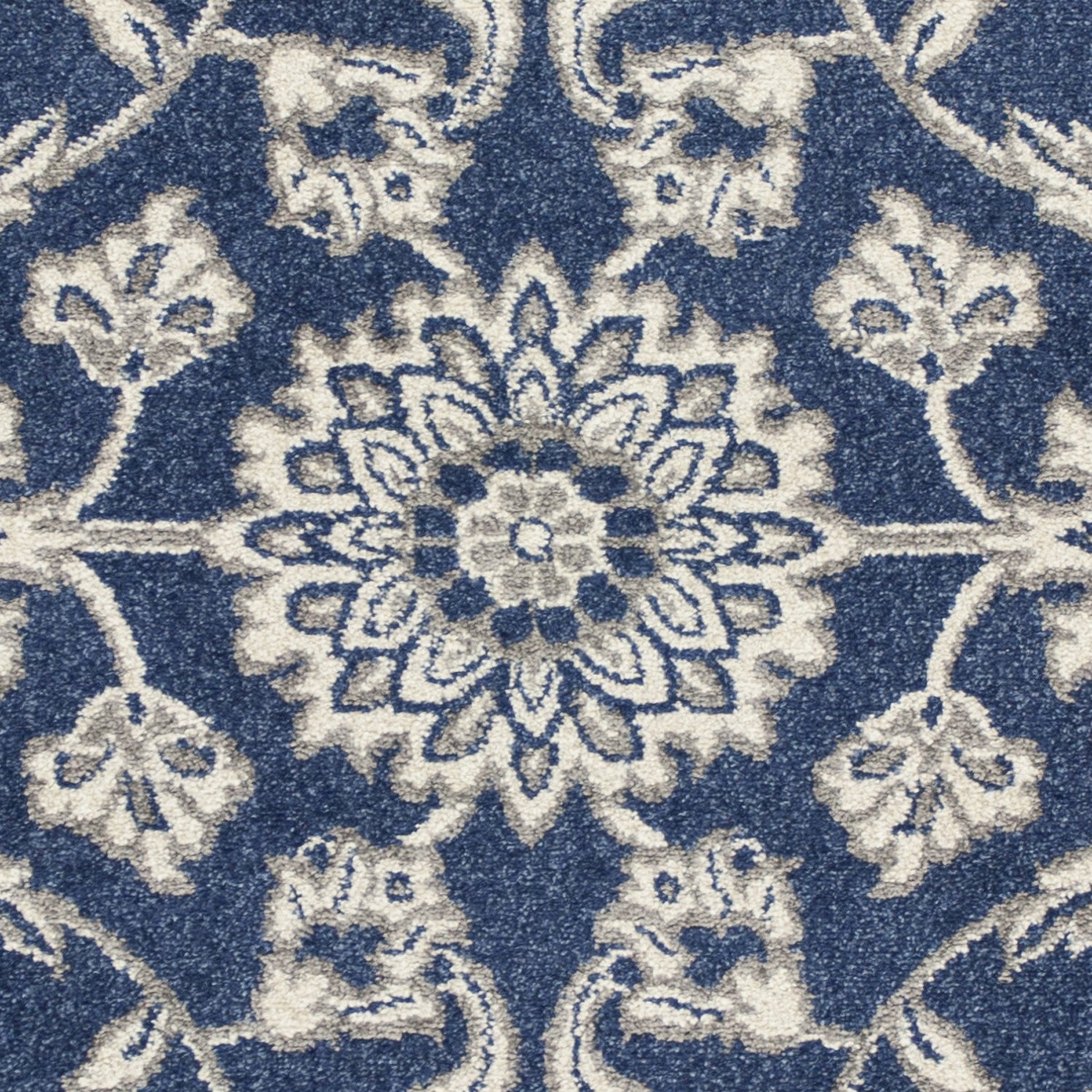 6' x 9'  UV treated Polypropylene Denim Area Rug