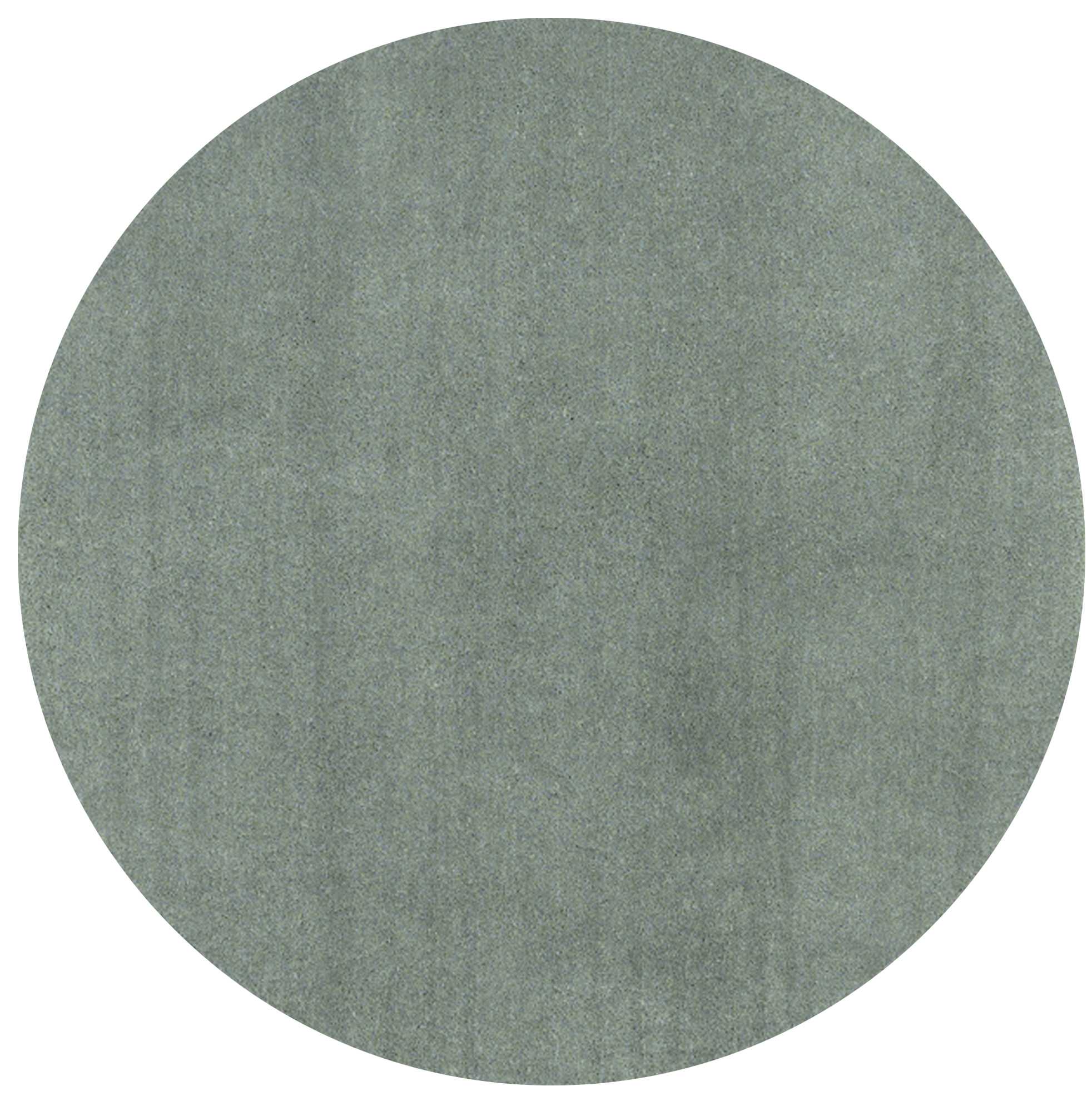 6' Round  Polyester Slate Area Rug