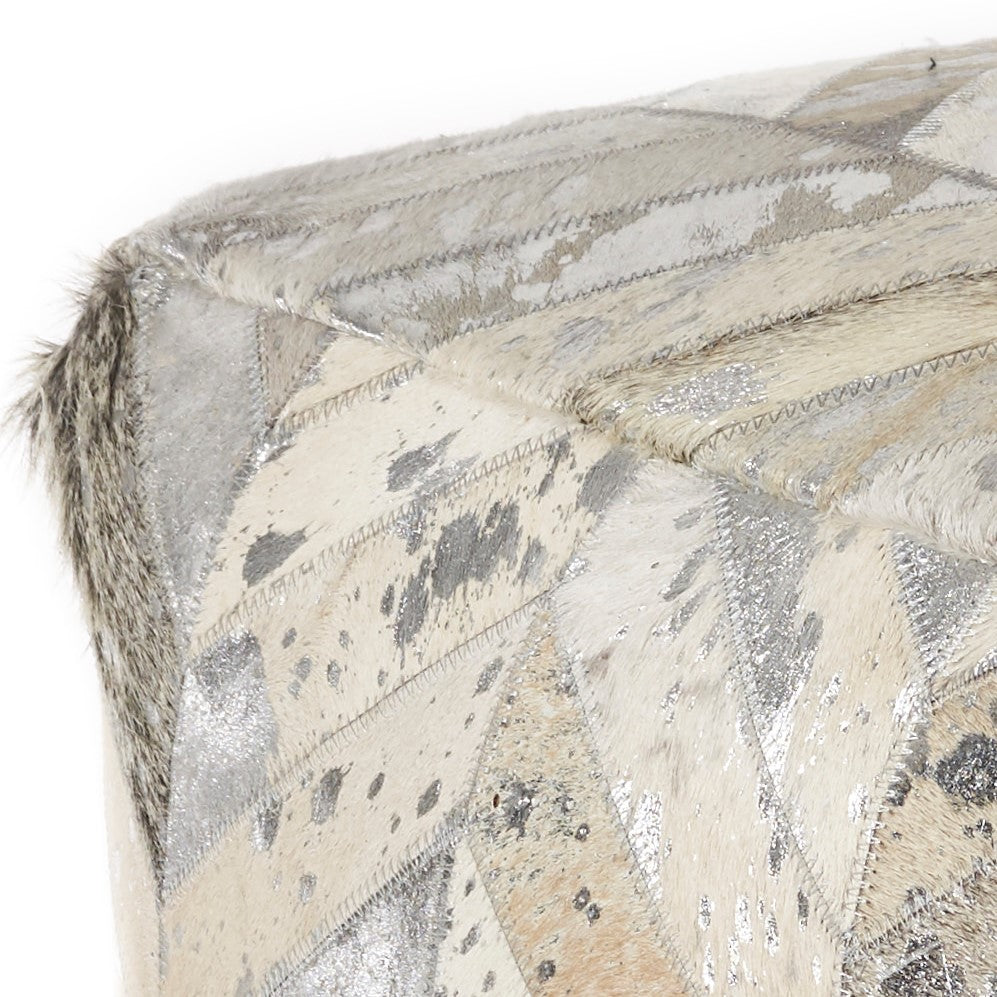 18" x 18" Hide Hide Pouf