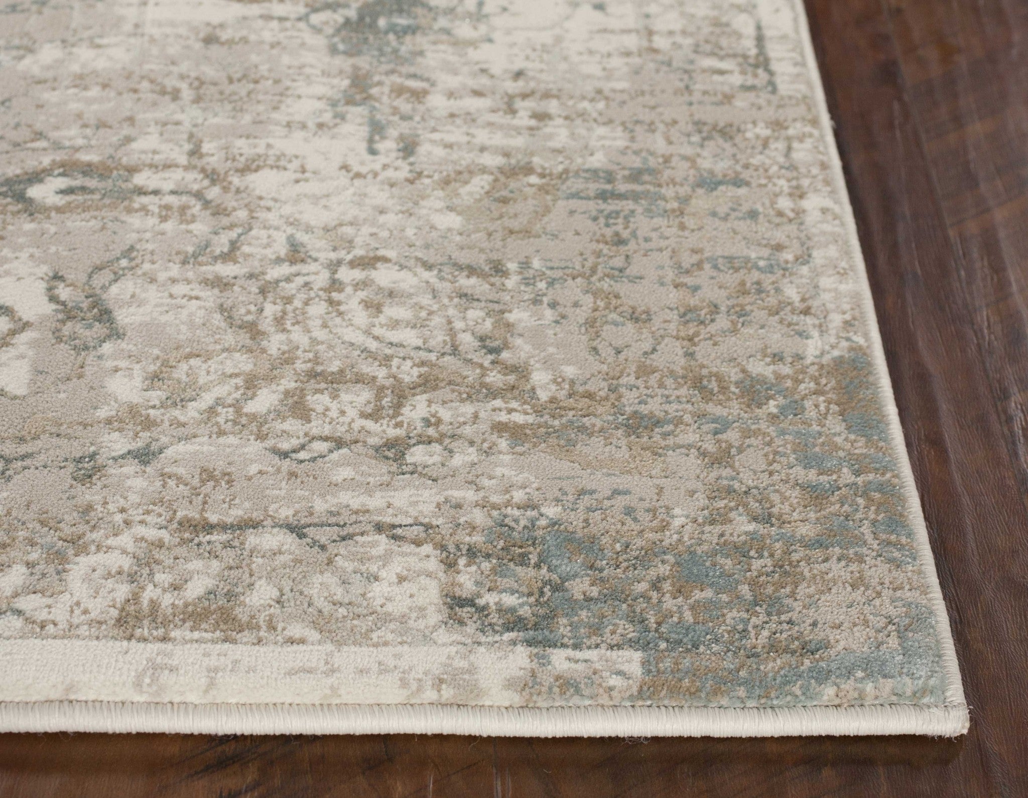 5' x 7'  Polypropylene Ivory  Area Rug