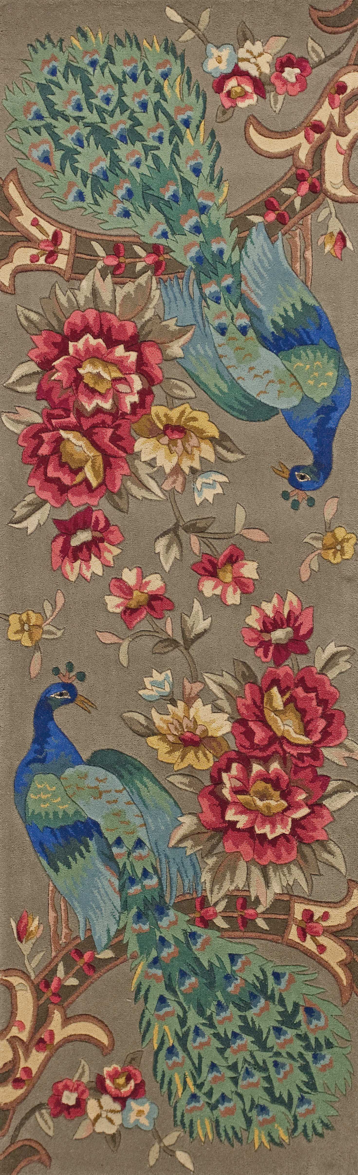 2' x 8'  Runner Wool Sage Area Rug