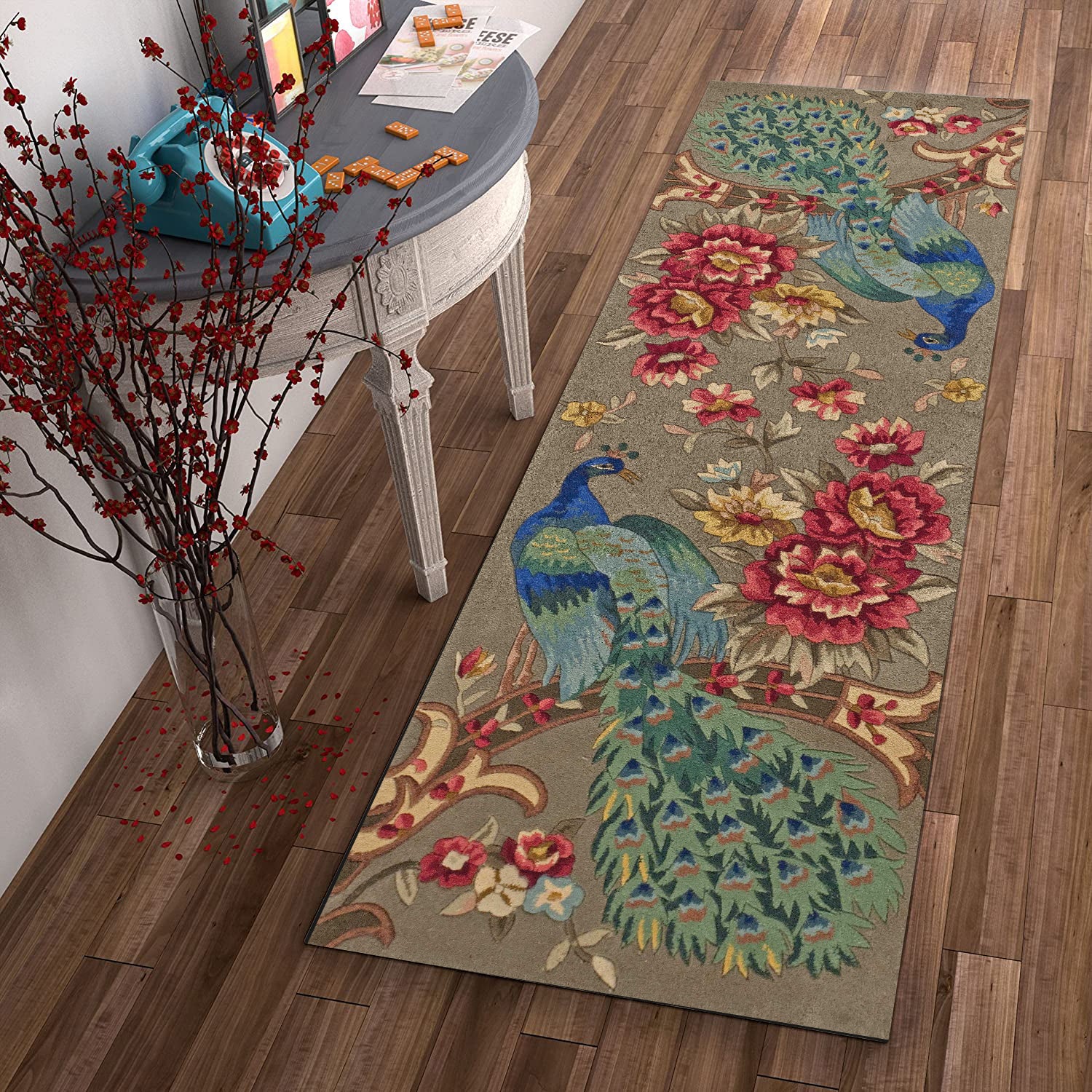 2' x 8'  Runner Wool Sage Area Rug