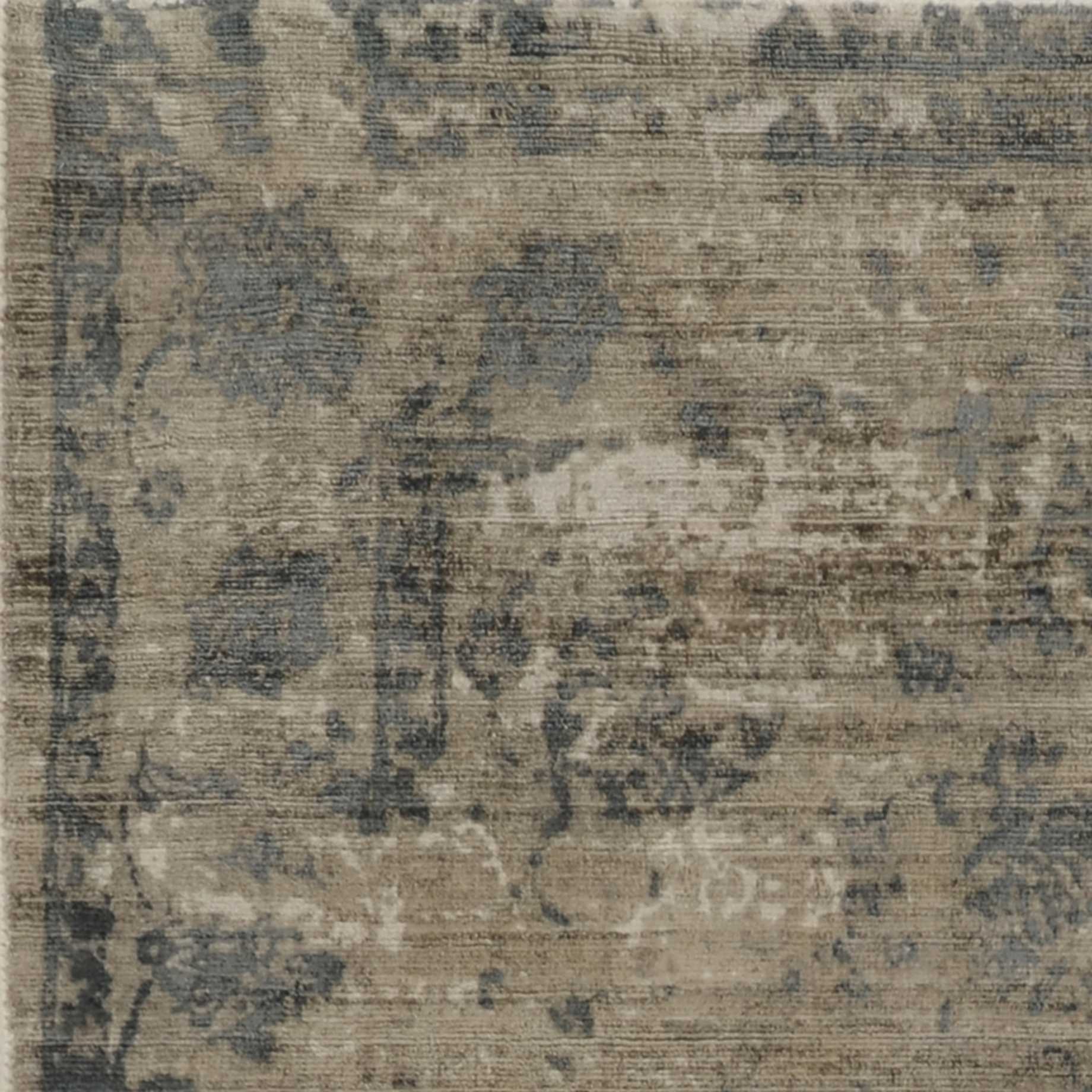 3' x 5' Viscose Sand or  Blue Area Rug
