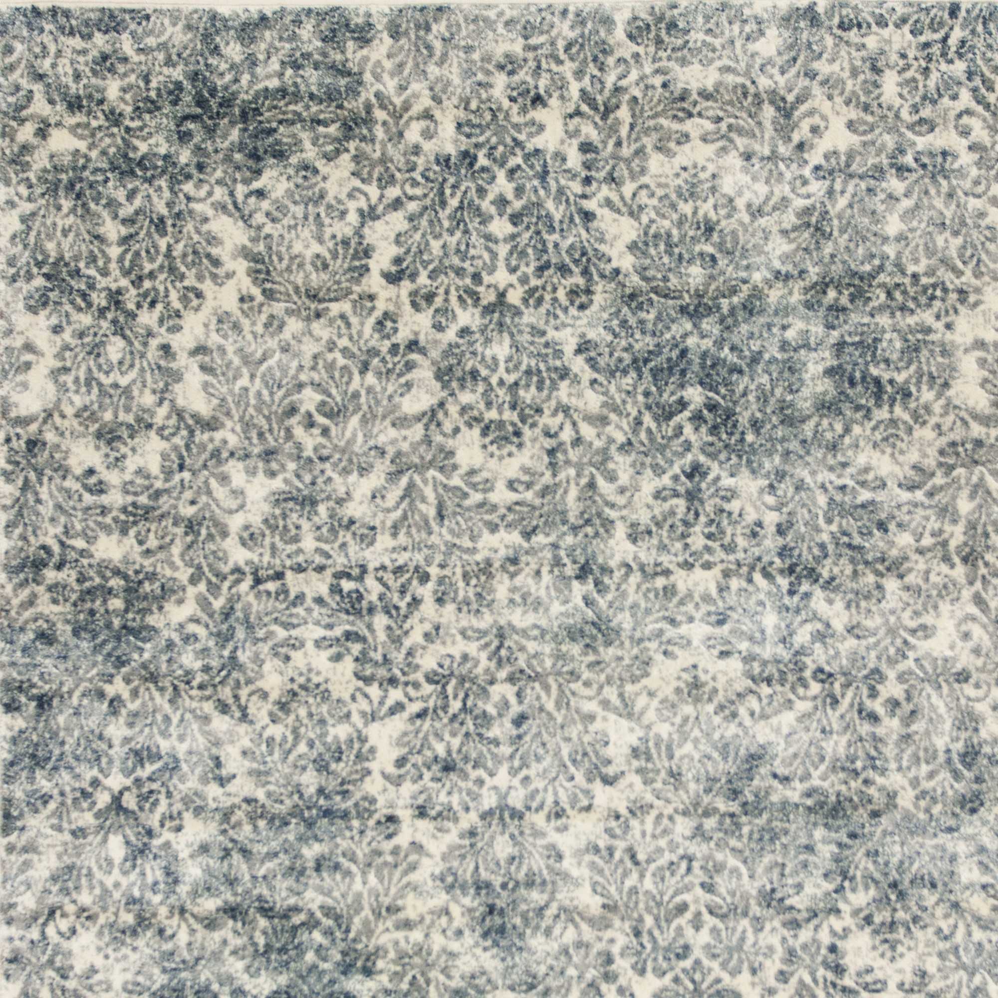 5' x 7'  Viscose Ivory or Blue Area Rug