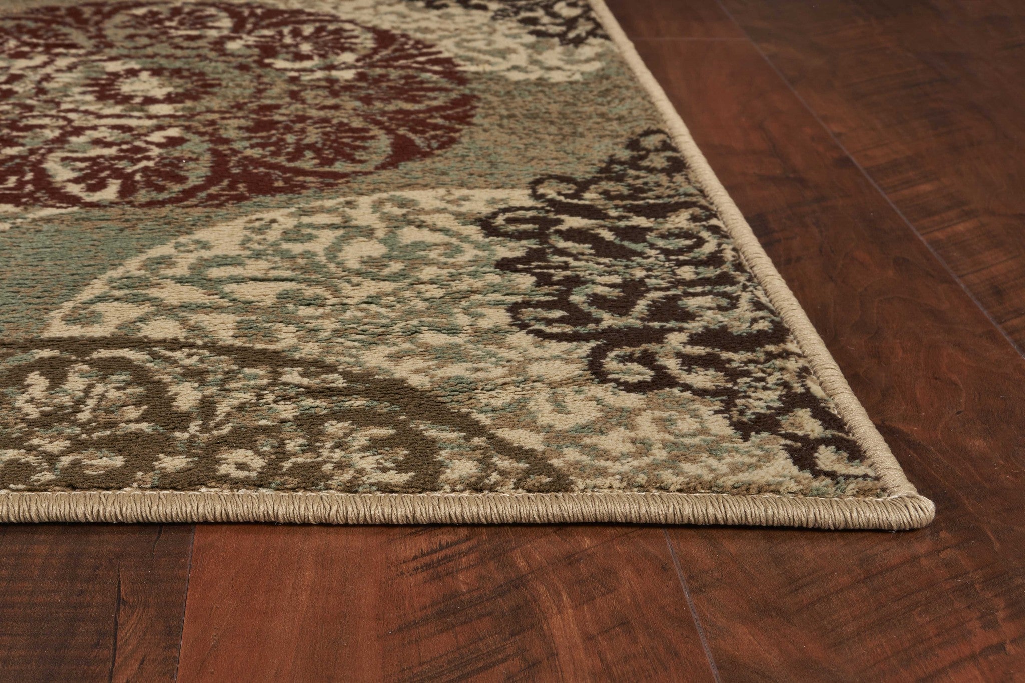 7' x 10'  Polypropylene Sage Area Rug