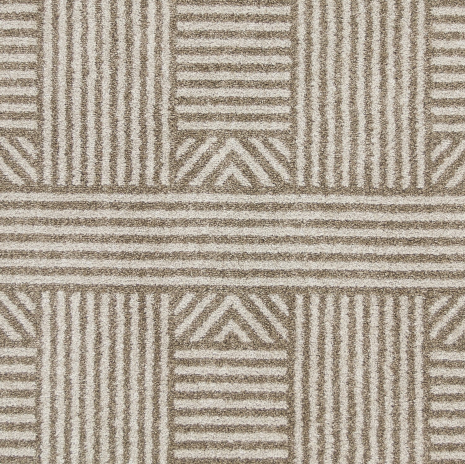 23" x 45" UV treated Polypropylene Beige Area Rug