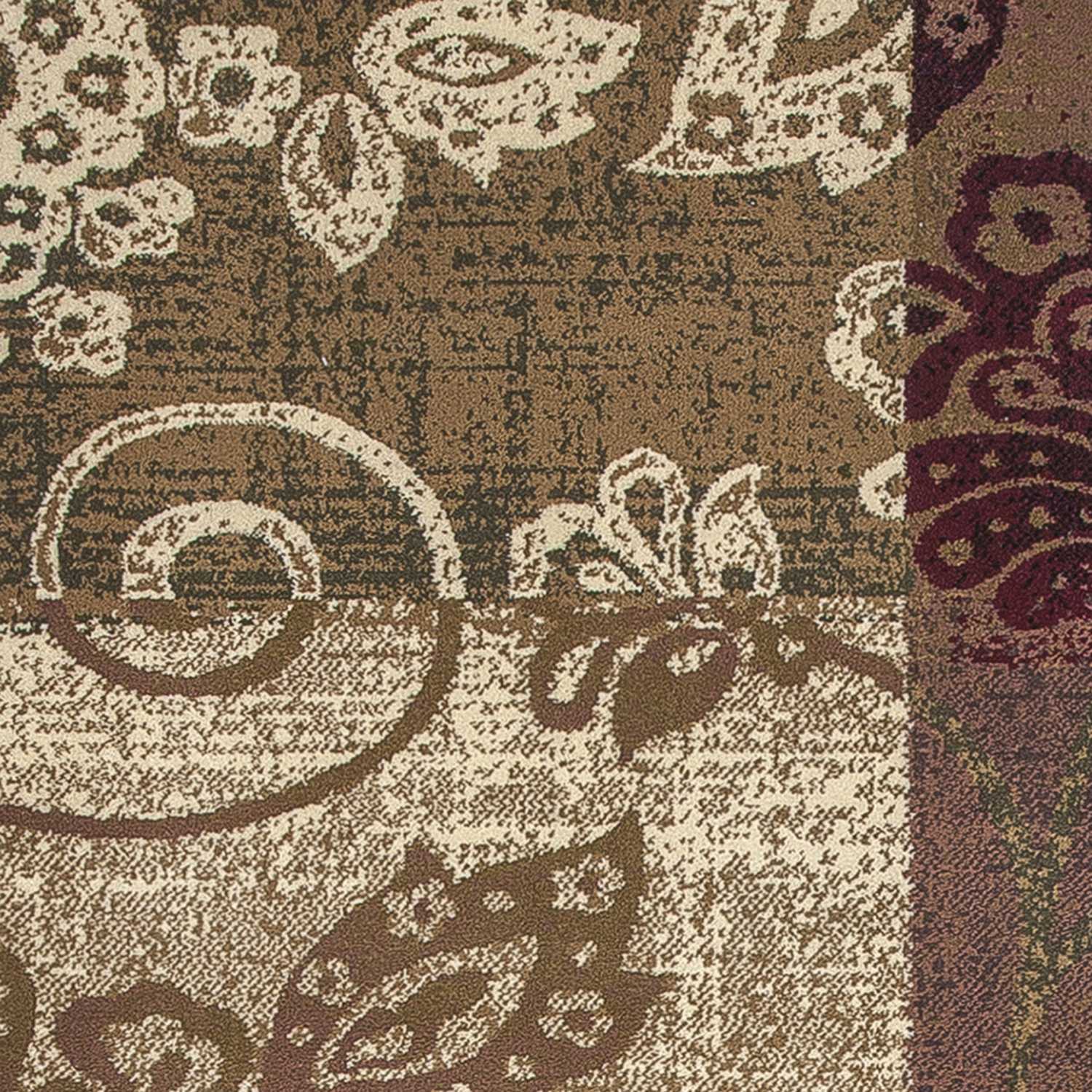 20" x 31" Polypropylene Multi Area Rug