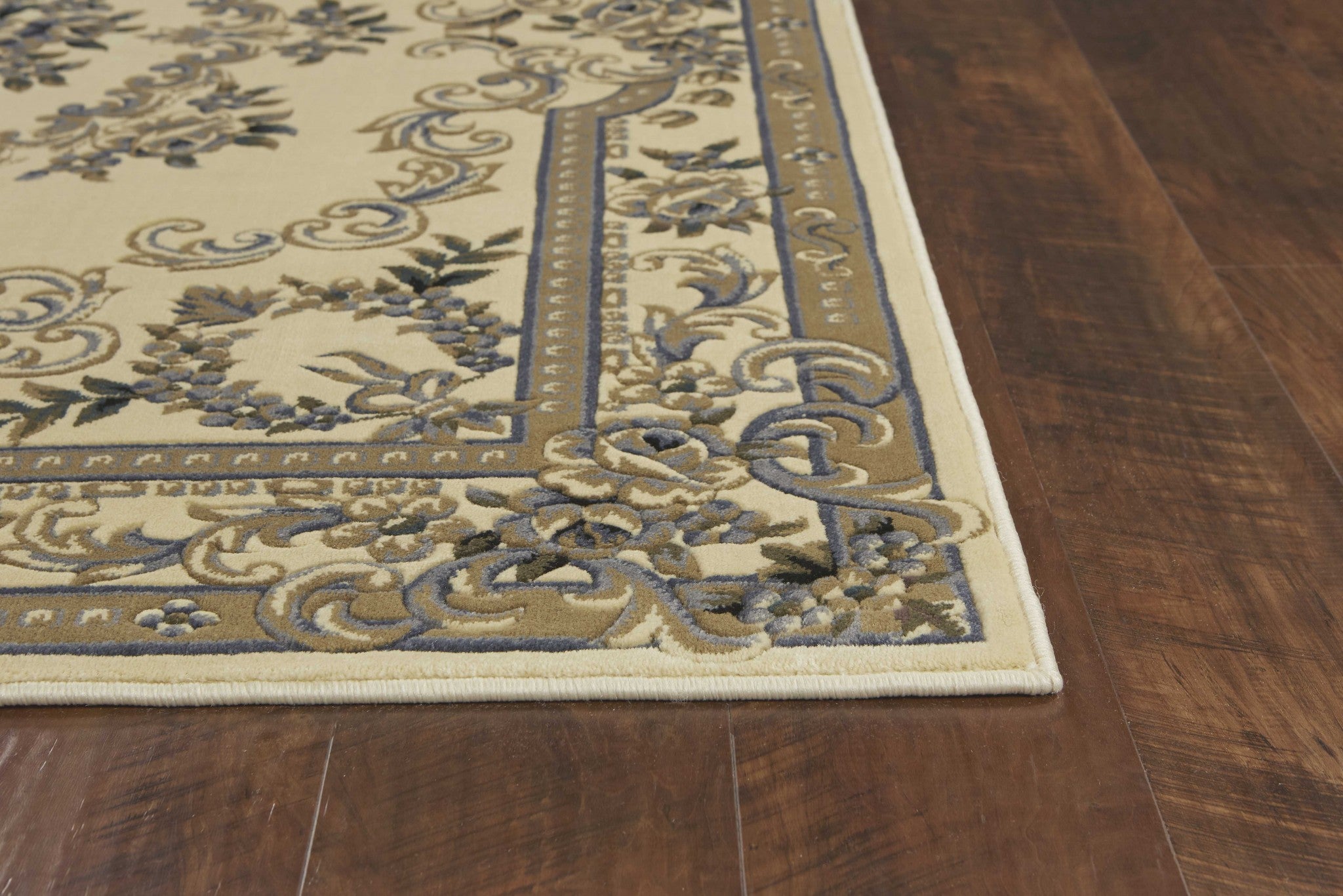 2' x 3' Polypropylene Ivory Area Rug