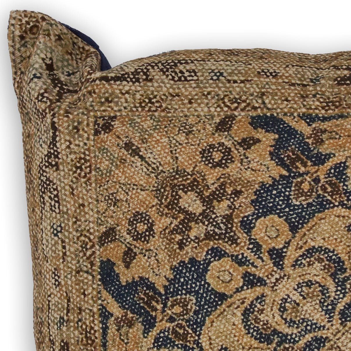 18" x 18" Cotton Navy Pillow