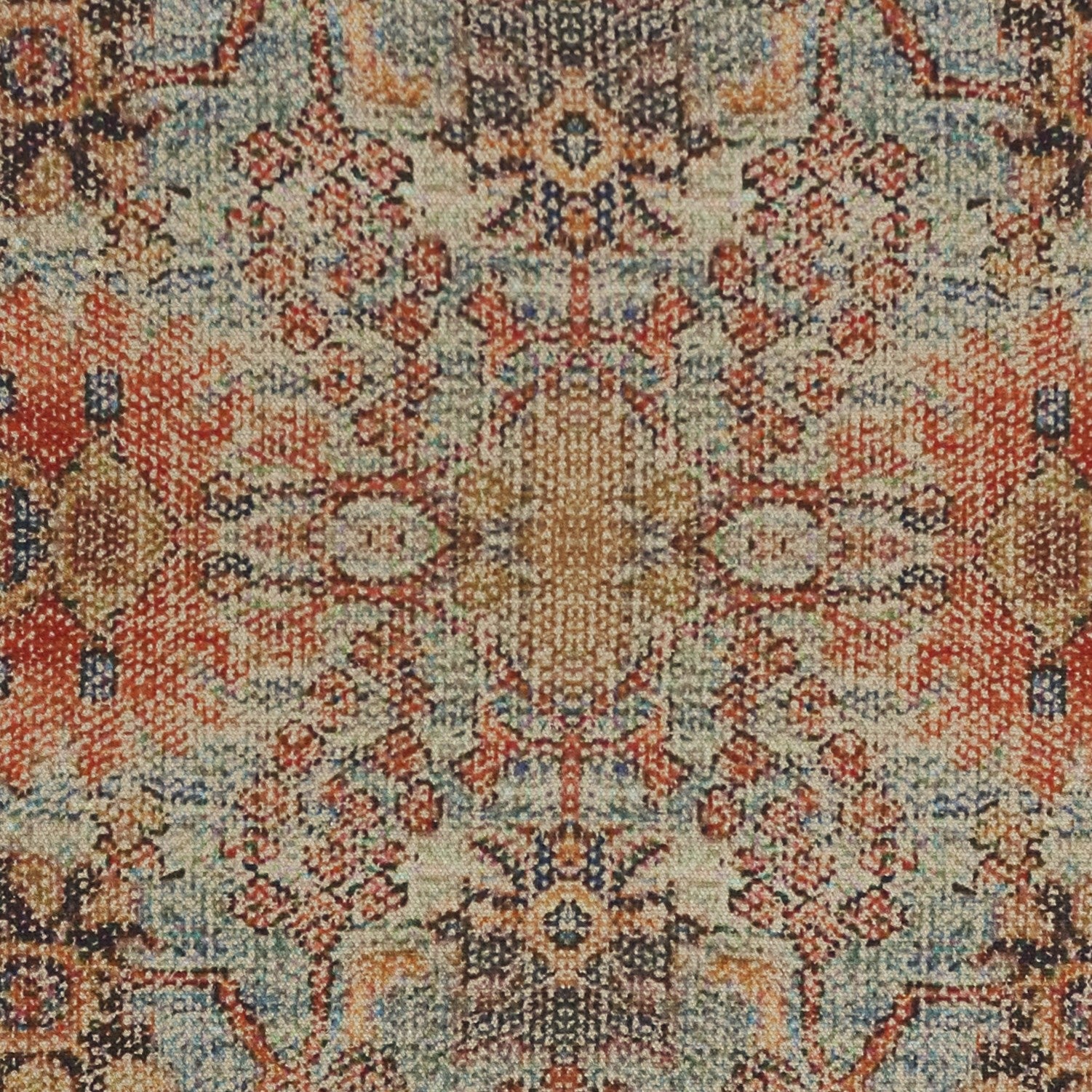 18" x 18" Cotton Teal Pillow