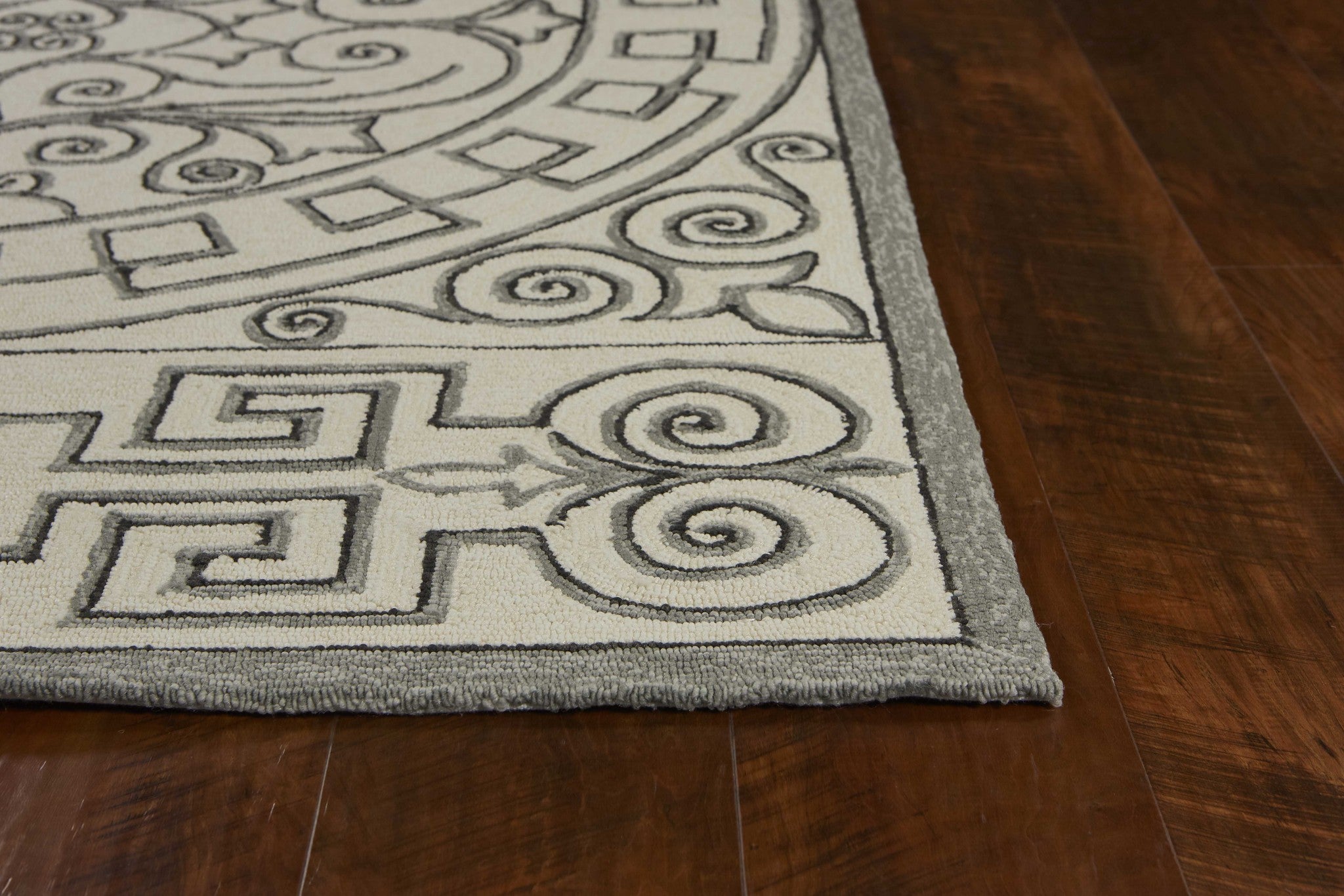 2' x 3' UV treated Polypropylene Ivory or Grey Area Rug