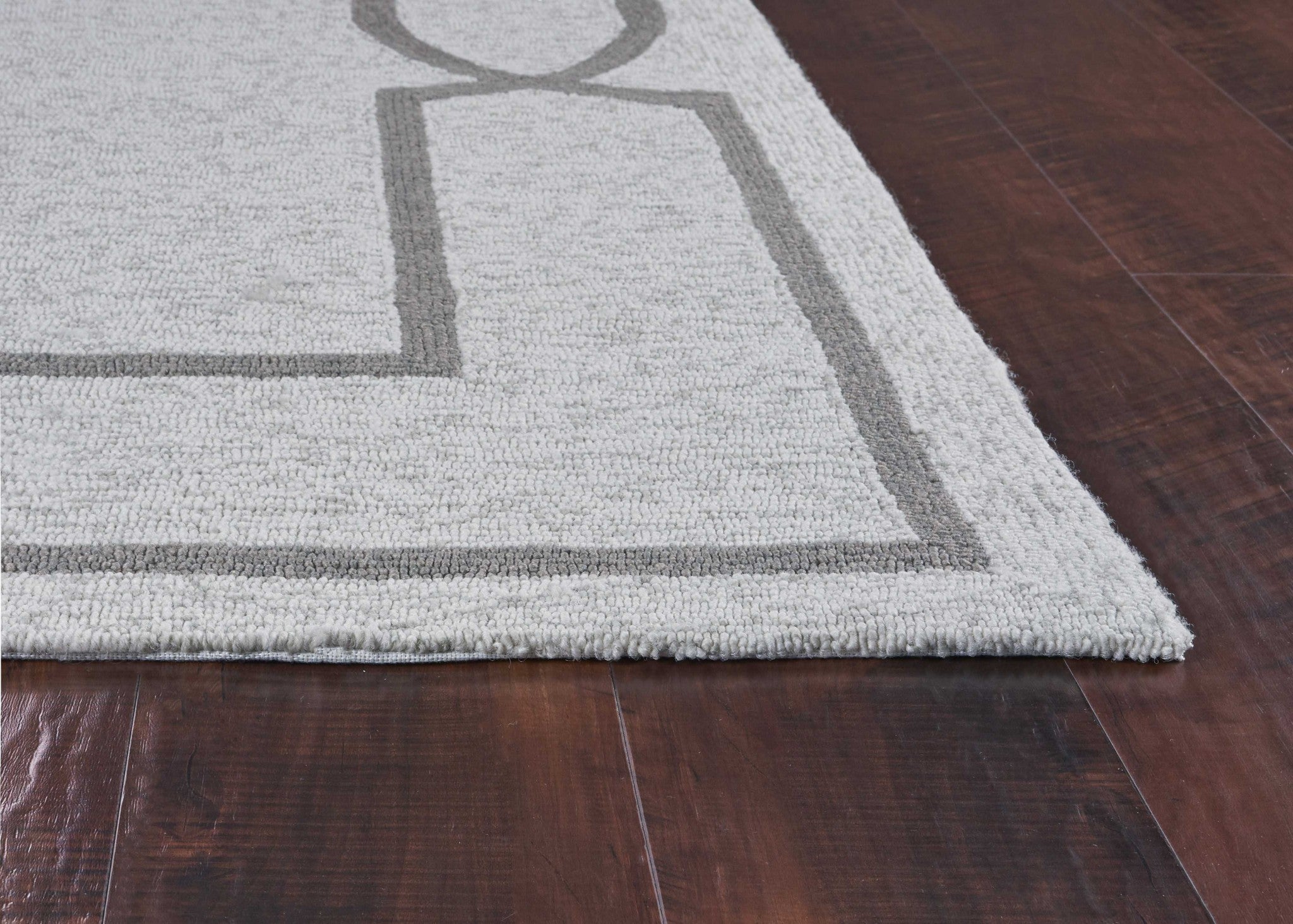 21" x 34" UV treated Polypropylene Oatmeal Area Rug