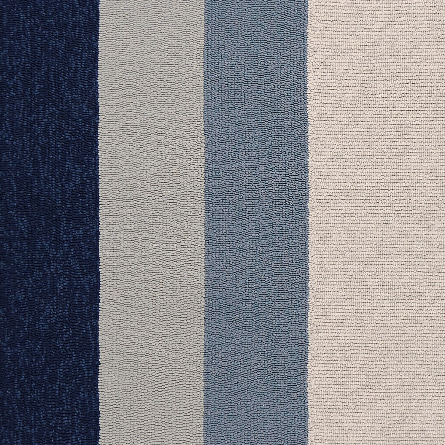 21" x 34" UV treated Polypropylene Slate or  Navy Area Rug