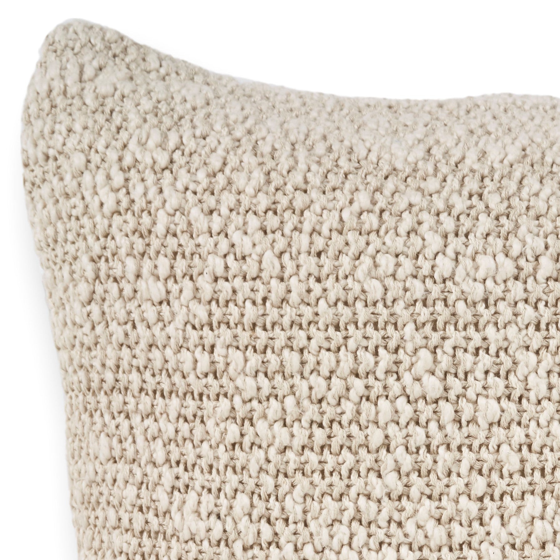 20" x 20" Cotton Oatmeal Pillow