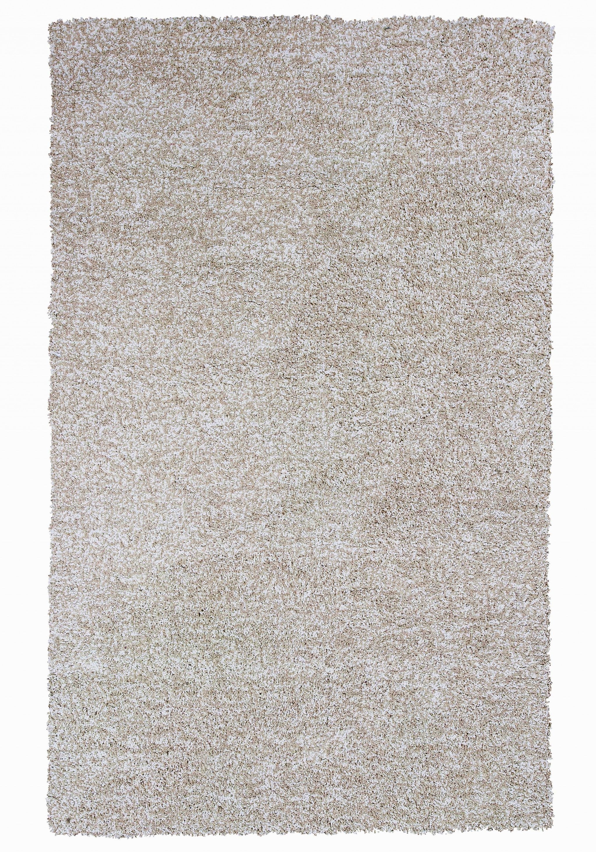 27" X 45" Polyester Ivory  Heather Area Rug