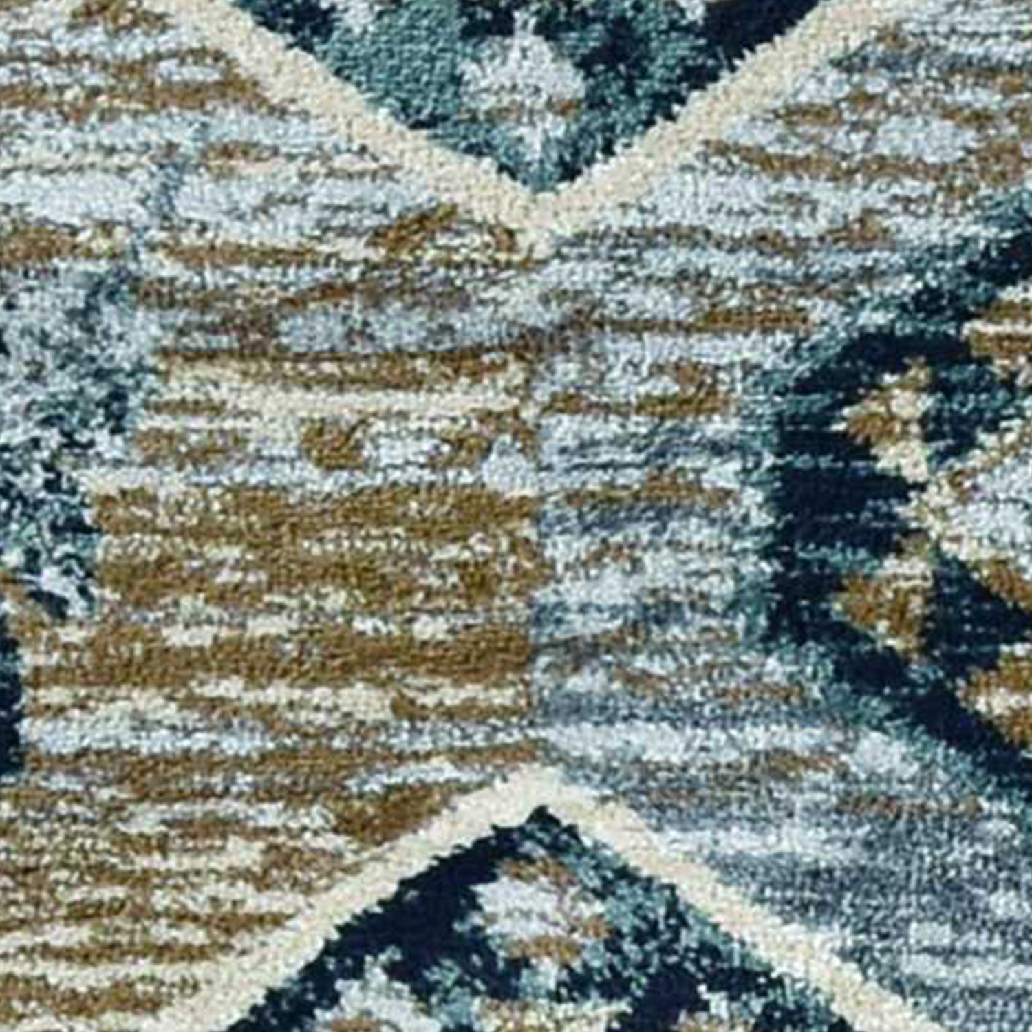 2' x 7' Runner Polypropylene Seafoam Area Rug