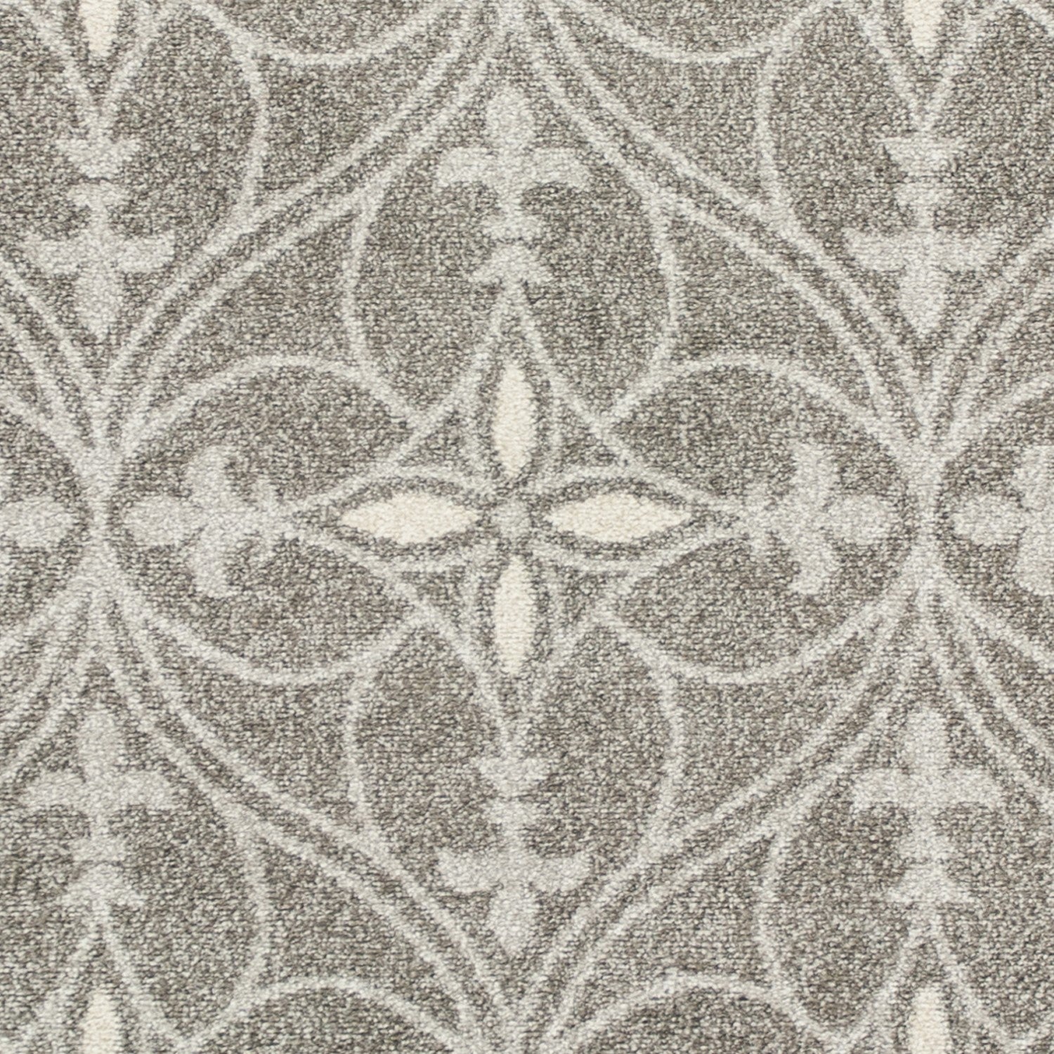 3' x 5' UV treated Polypropylene Grey Area Rug