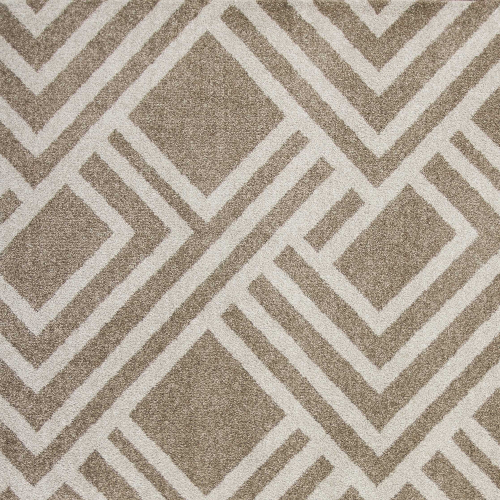 3' x 5' UV treated Polypropylene Beige Area Rug