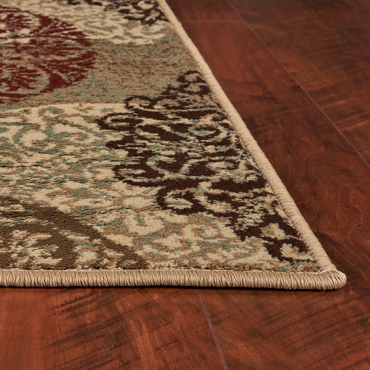2' x 7' Runner Polypropylene Sand Area Rug