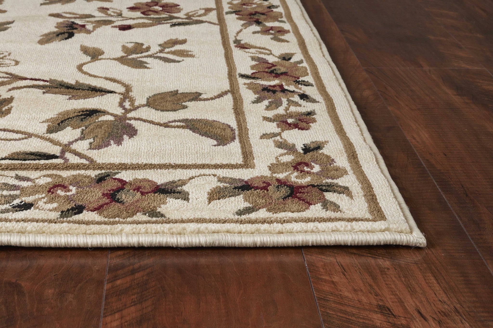 3' x 5' Polypropylene Ivory Area Rug