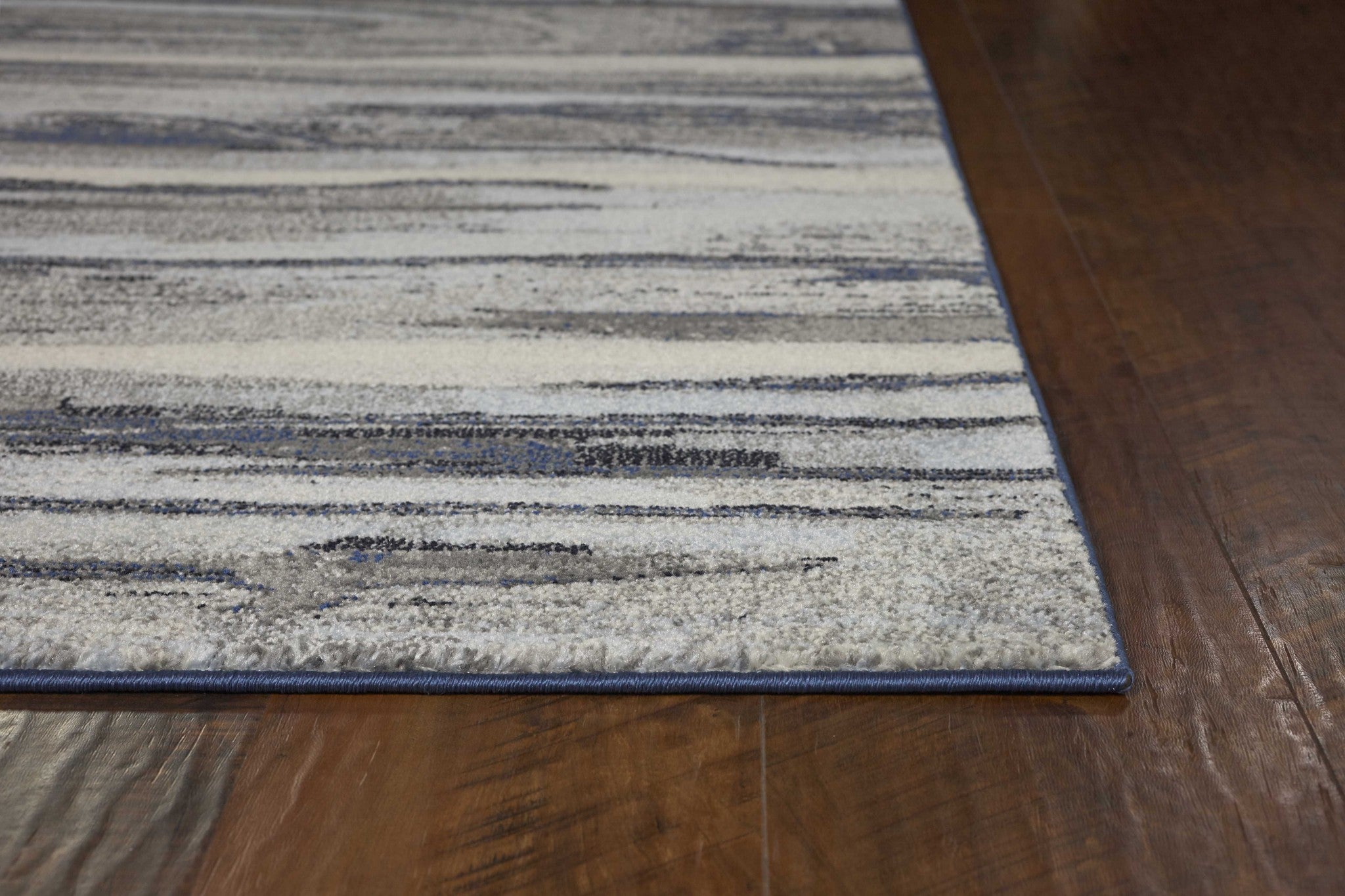 3' x 5' Polypropylene Grey Area Rug