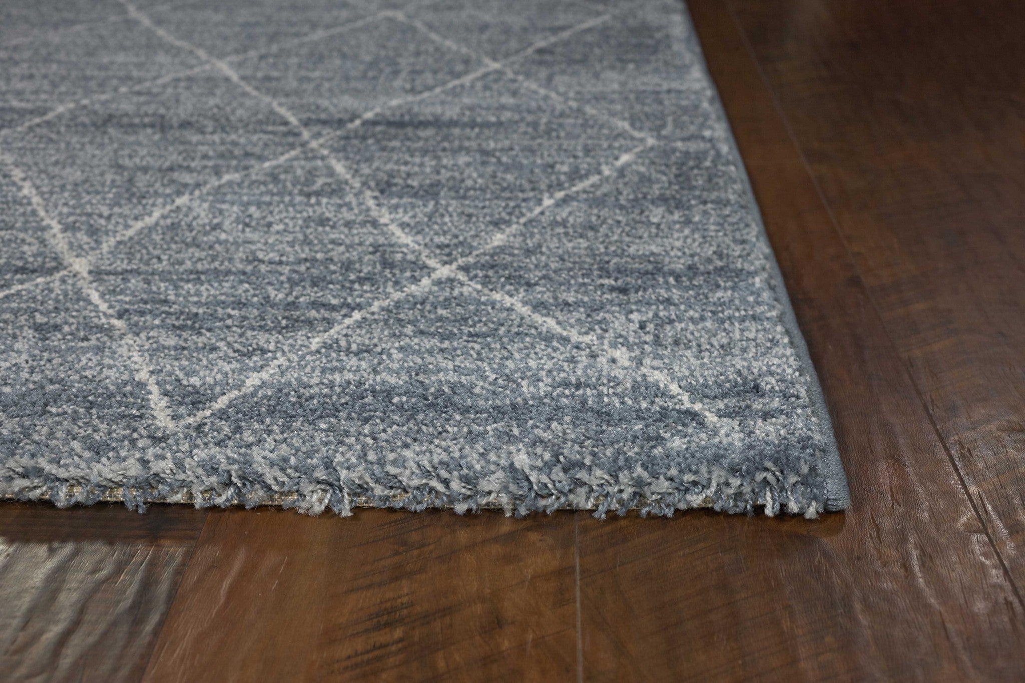 3' x 5' Polypropylene Blue Area Rug