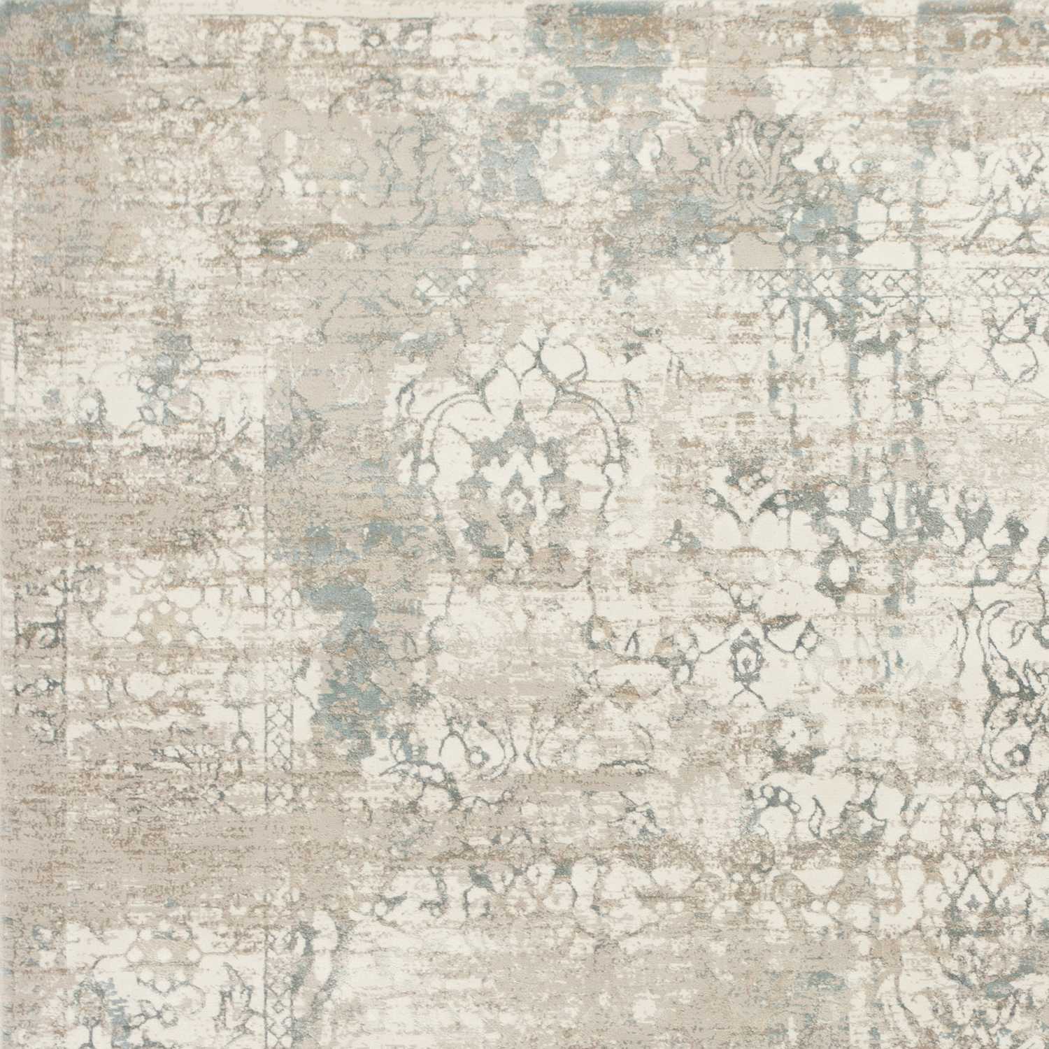 3' x 4' Polypropylene Ivory Area Rug