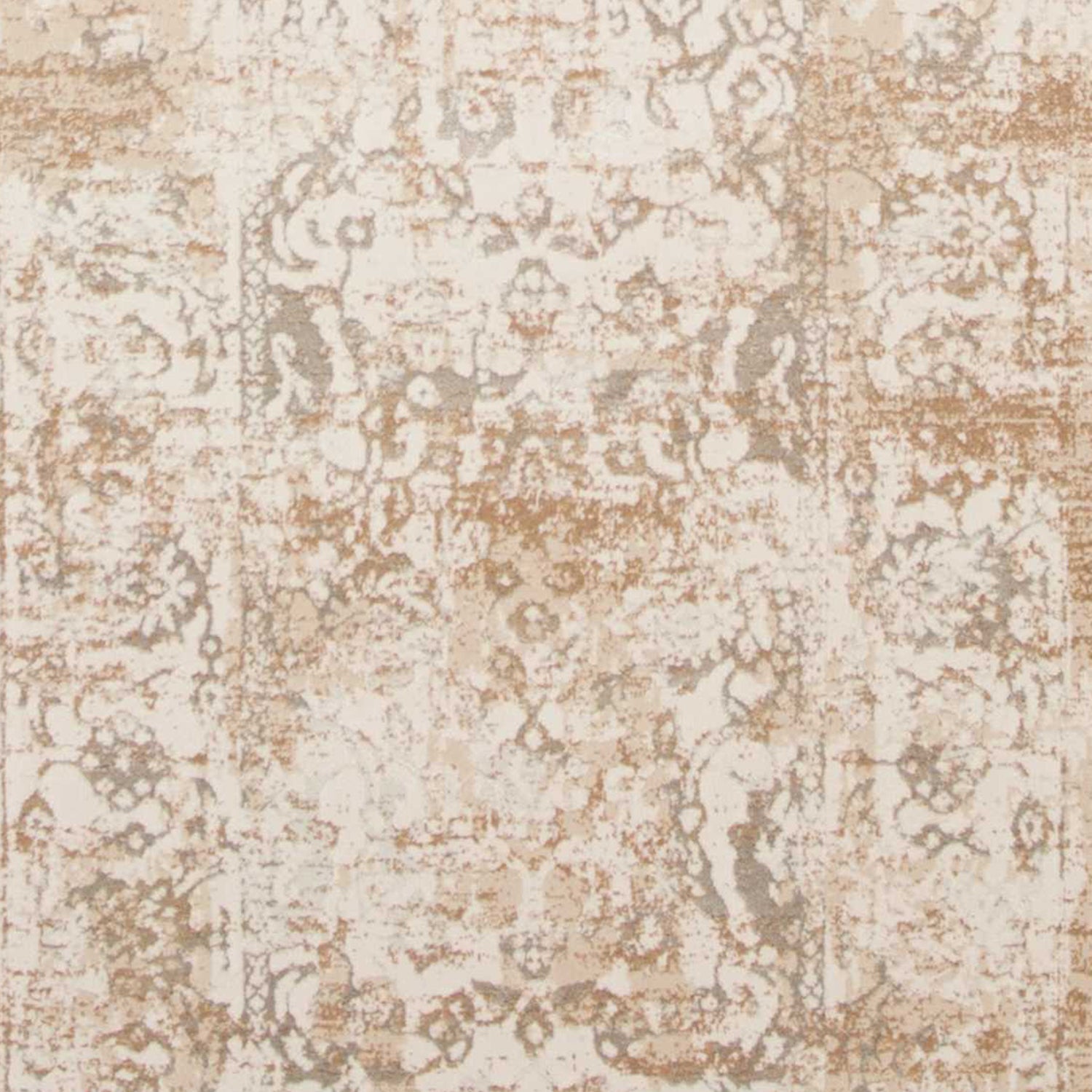 2' x 6 Runner Polypropylene Beige Area Rug