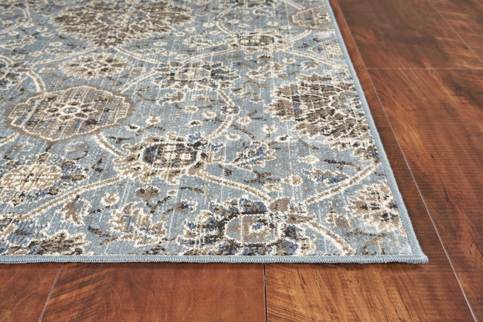 3' x 4' Viscose Slate Area Rug
