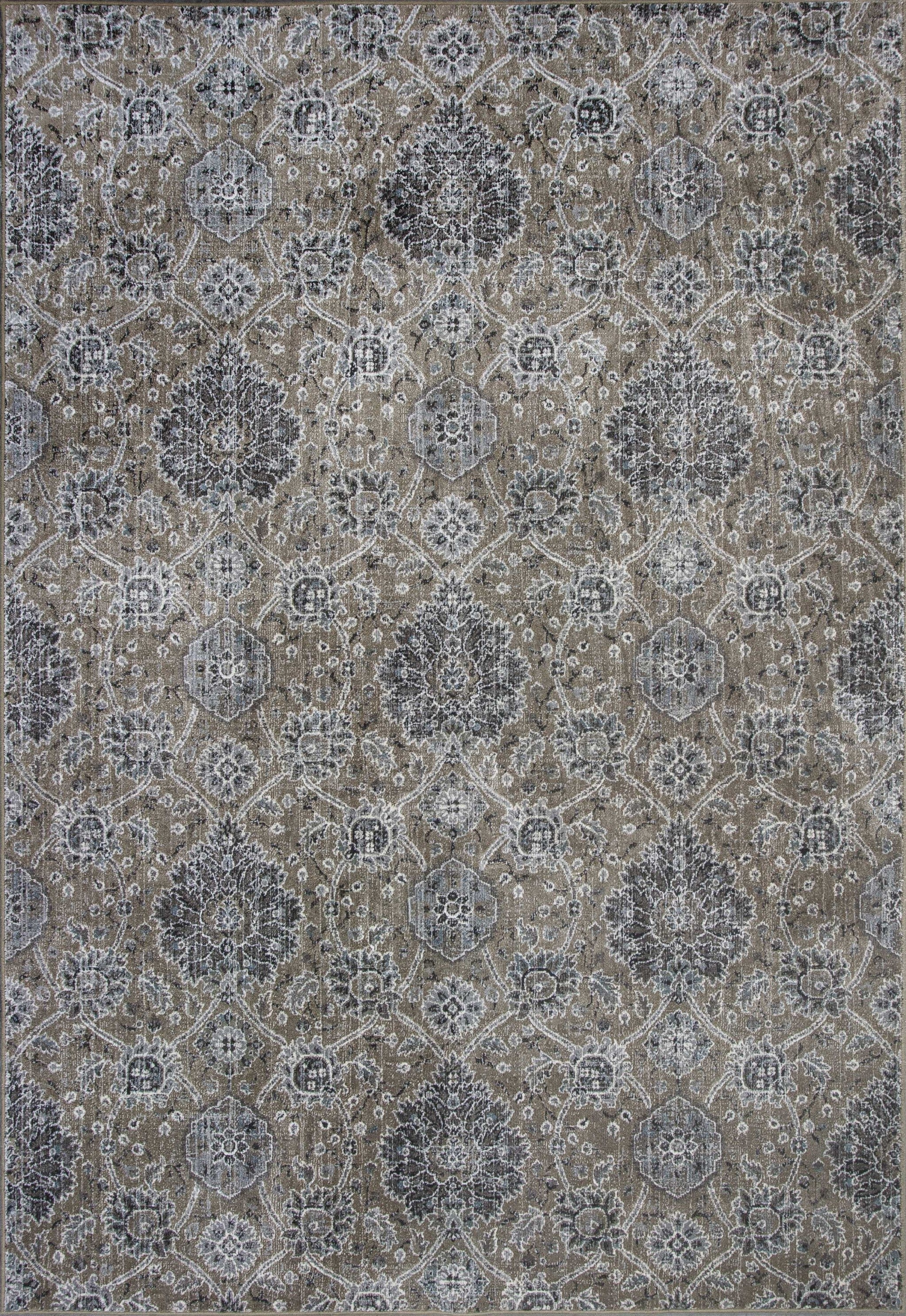 3' x 4' Viscose Sand Area Rug