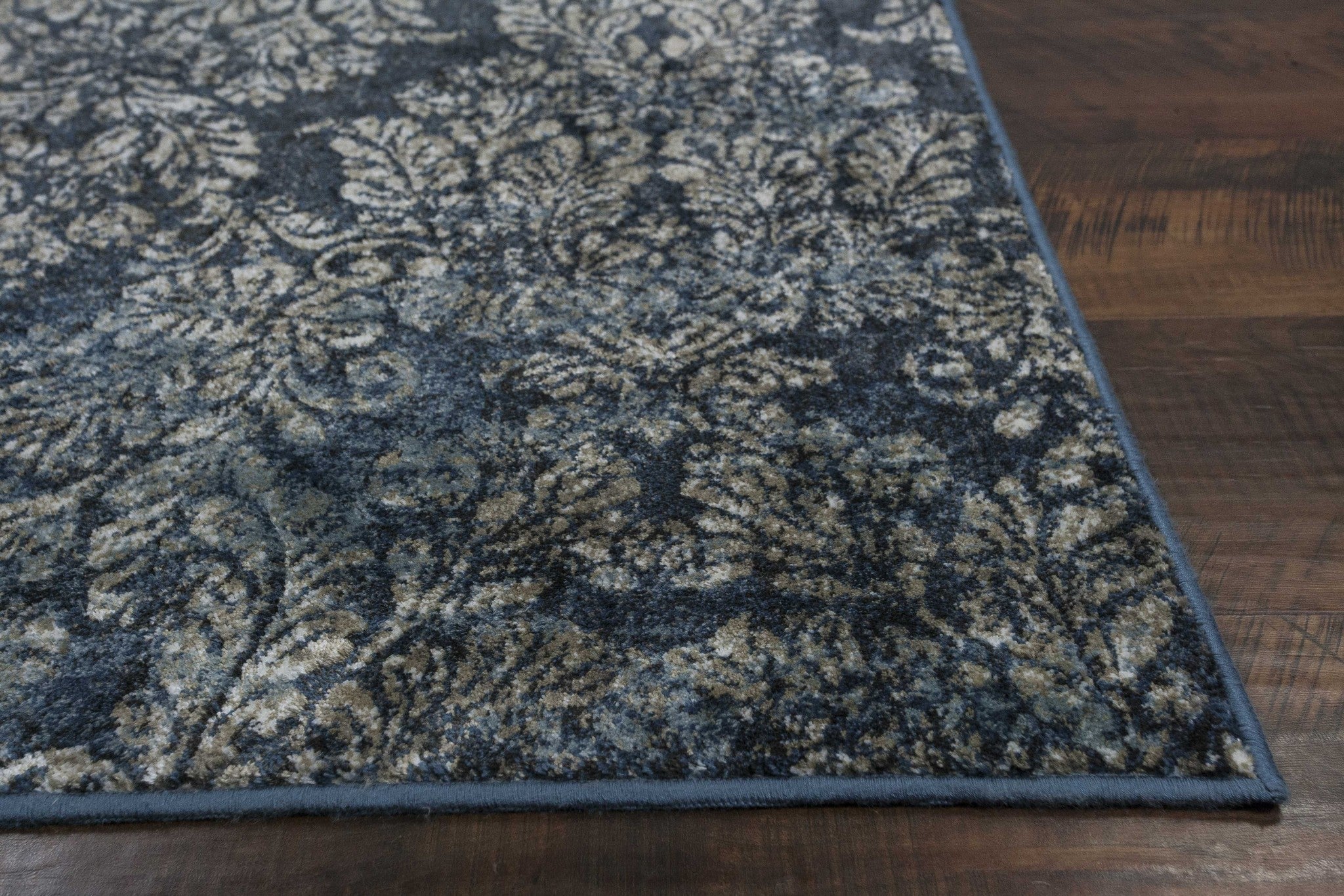 3' x 4' Viscose Slate Area Rug
