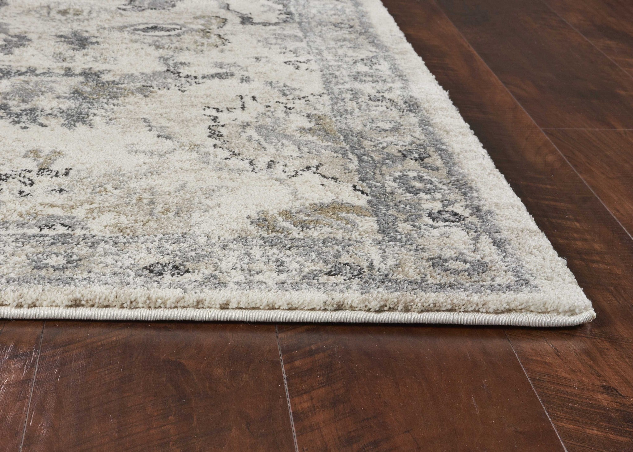 3' x 5' Polypropylene Ivory Area Rug