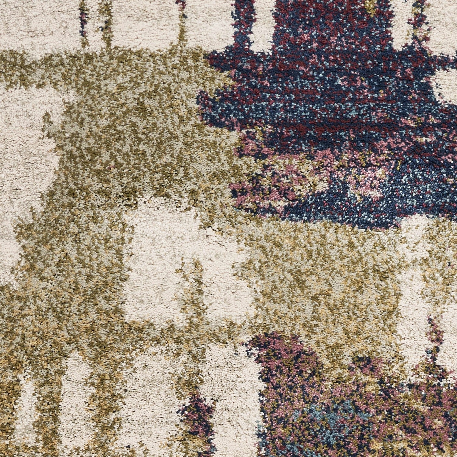 3' x 5' Polypropylene Ivory Area Rug