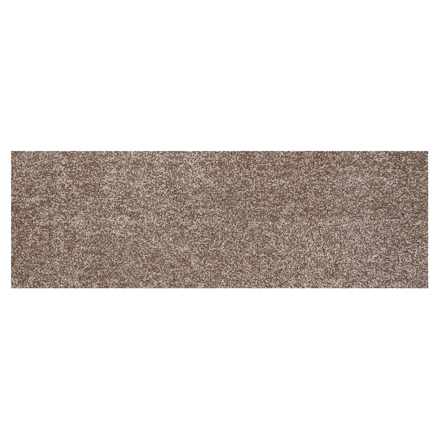 2' x 7' Runner Polyester Beige Heather Area Rug