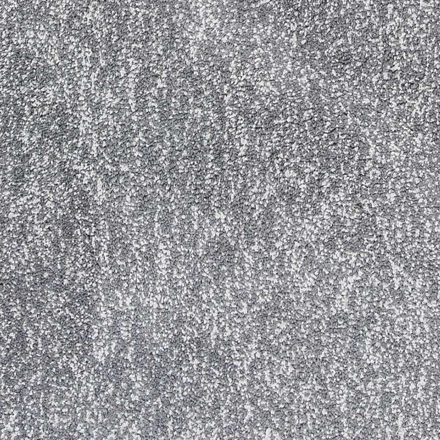 2' x 7' Runner Polyester Grey Heather Area Rug