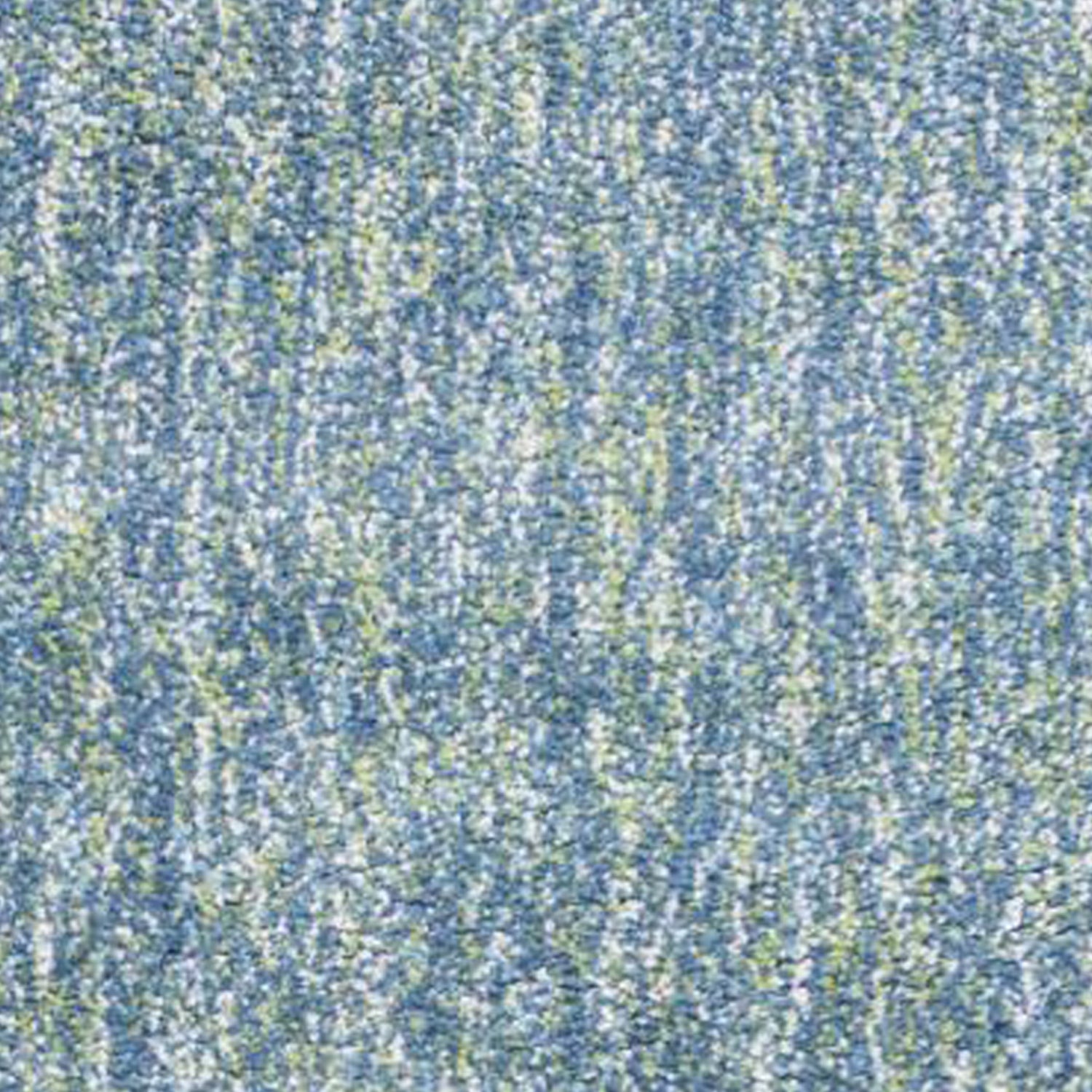 2' x 7' Runner Polyester Seafoam Heather Area Rug