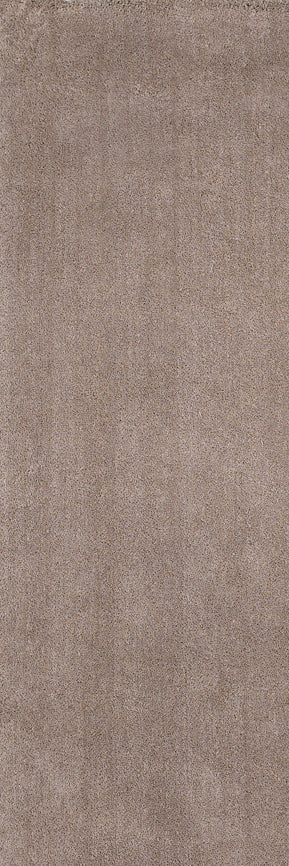 2' x 7' Runner Polyester Beige Area Rug