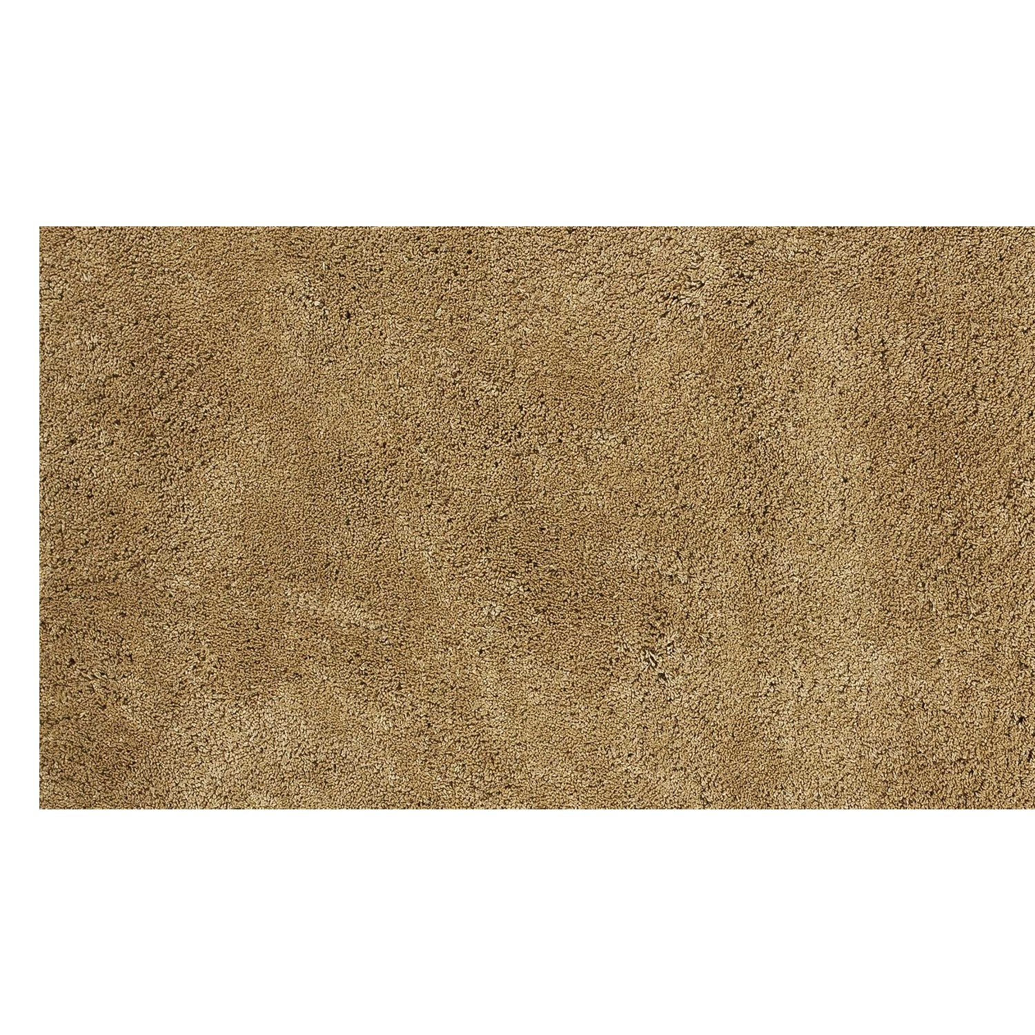 2' x 7' Runner Polyester Gold Area Rug