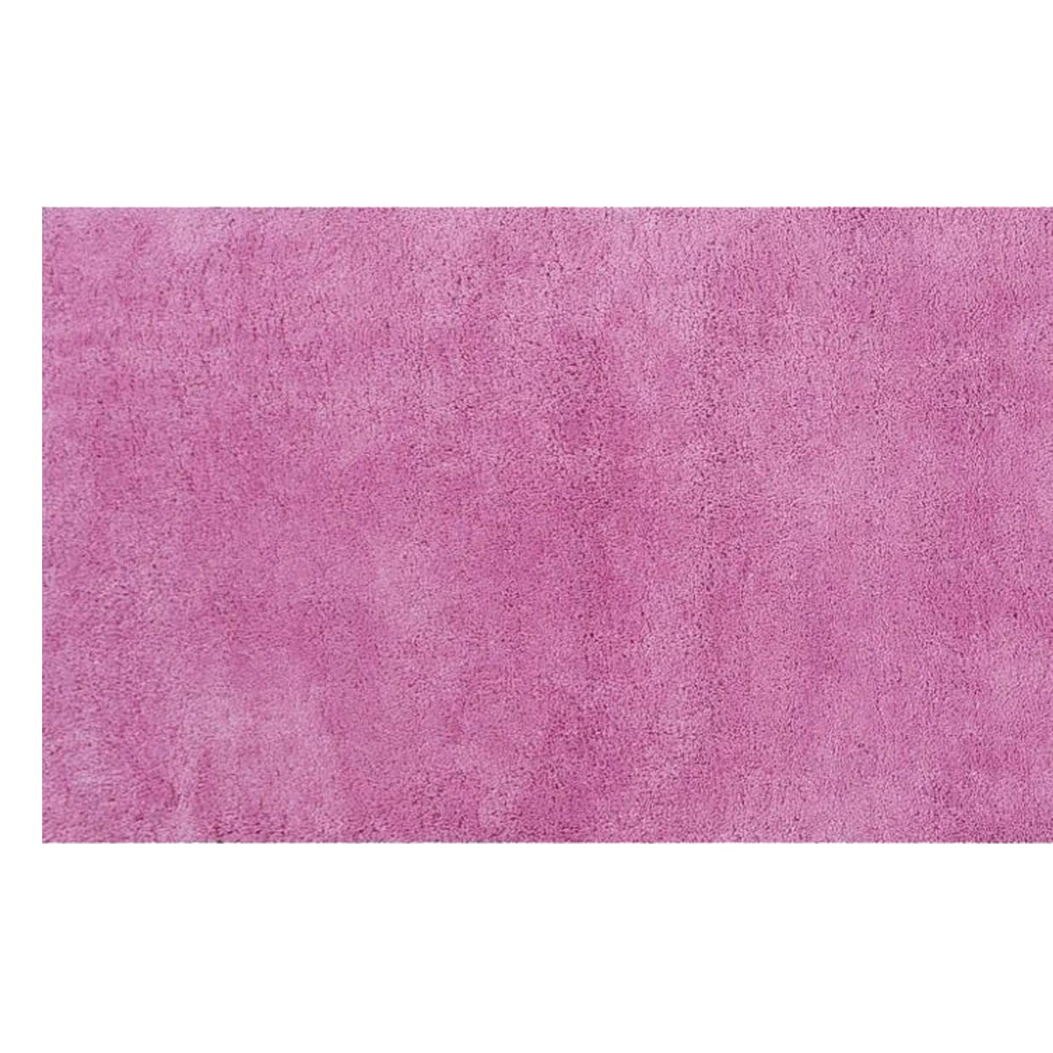 2' x 7' Runner Polyester Hot Pink Area Rug