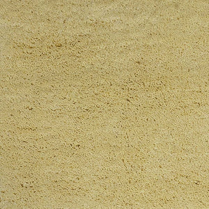 3' x 5' Polyester Canary Yellow Area Rug