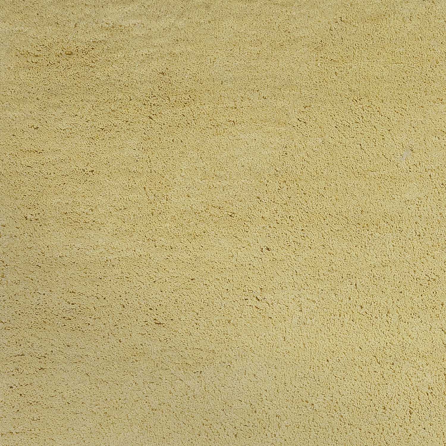 3' x 5' Polyester Canary Yellow Area Rug
