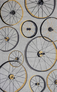 3' x 5' Polyester Grey Area Rug