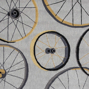 3' x 5' Polyester Grey Area Rug